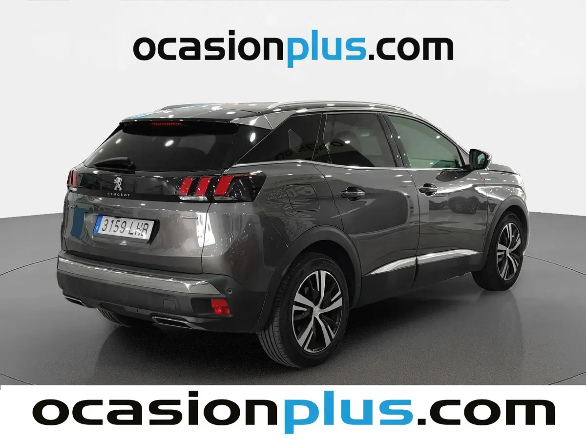 Usado Peugeot 3008 GT-line 131 CV (96 kW) 2020 Gris SUV