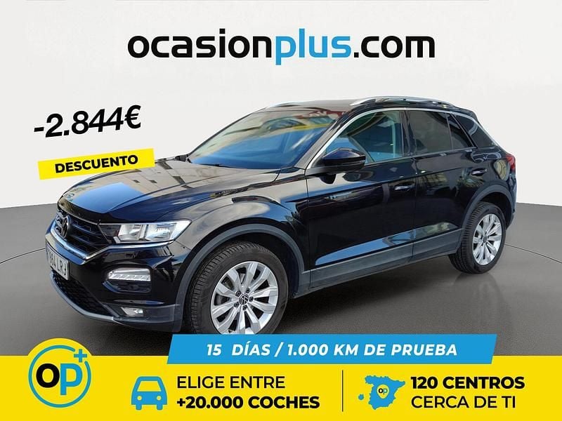 Usado VW T-Roc Advance 110 CV (80 kW) 2021 Negro SUV