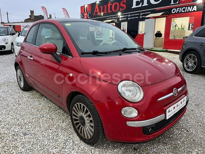 Rojo Usado 2011 Fiat 500 Lounge Berlina | 4999 € (Buen precio) - Imagen 1/4