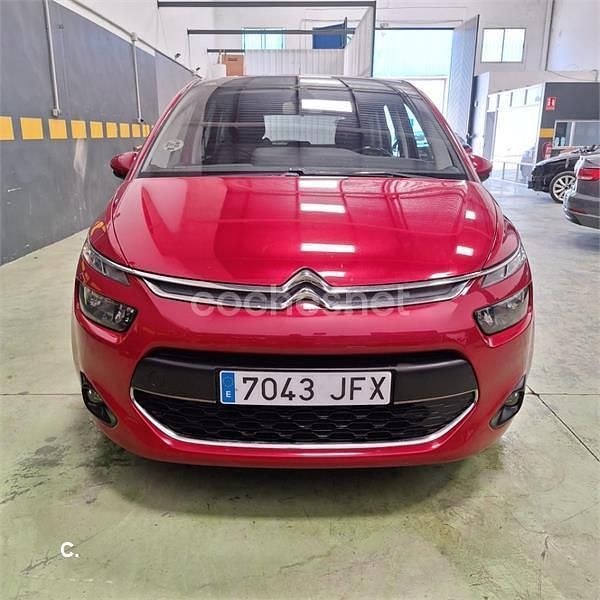Rojo Usado 2015 Citroën C4 Picasso Intensive Monovolumen | 7690 € (Buen precio) - Imagen 1/4