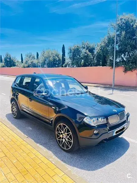 Usado BMW X3 143 CV (105 kW) 2010 Negro SUV