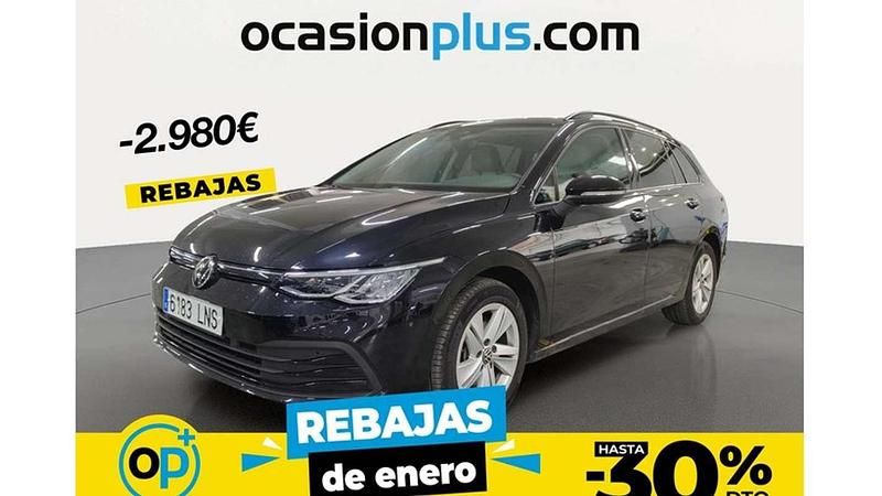 Usado VW Golf VIII Life 116 CV (85 kW) 2021 Negro Familiar