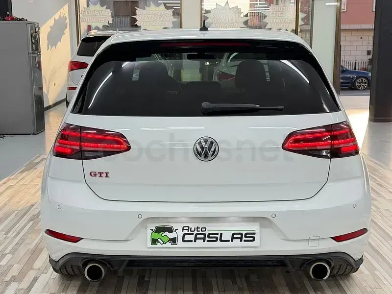 Usado VW Golf VII GTI 245 CV (180 kW) 2018 Blanco Berlina
