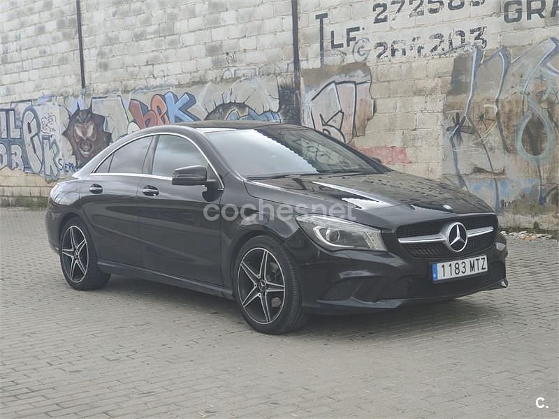 Negro Usado 2014 Mercedes CLA220 AMG line Berlina | 14.950 € (Super precio) - Imagen 1/3