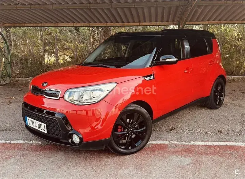 Usado Kia Soul 128 CV (94 kW) 2014 Rojo SUV