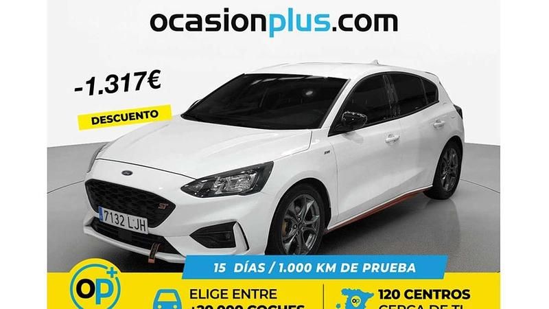 Usado Ford Focus ST-Line 125 CV (91 kW) 2020 Blanco Utilitario