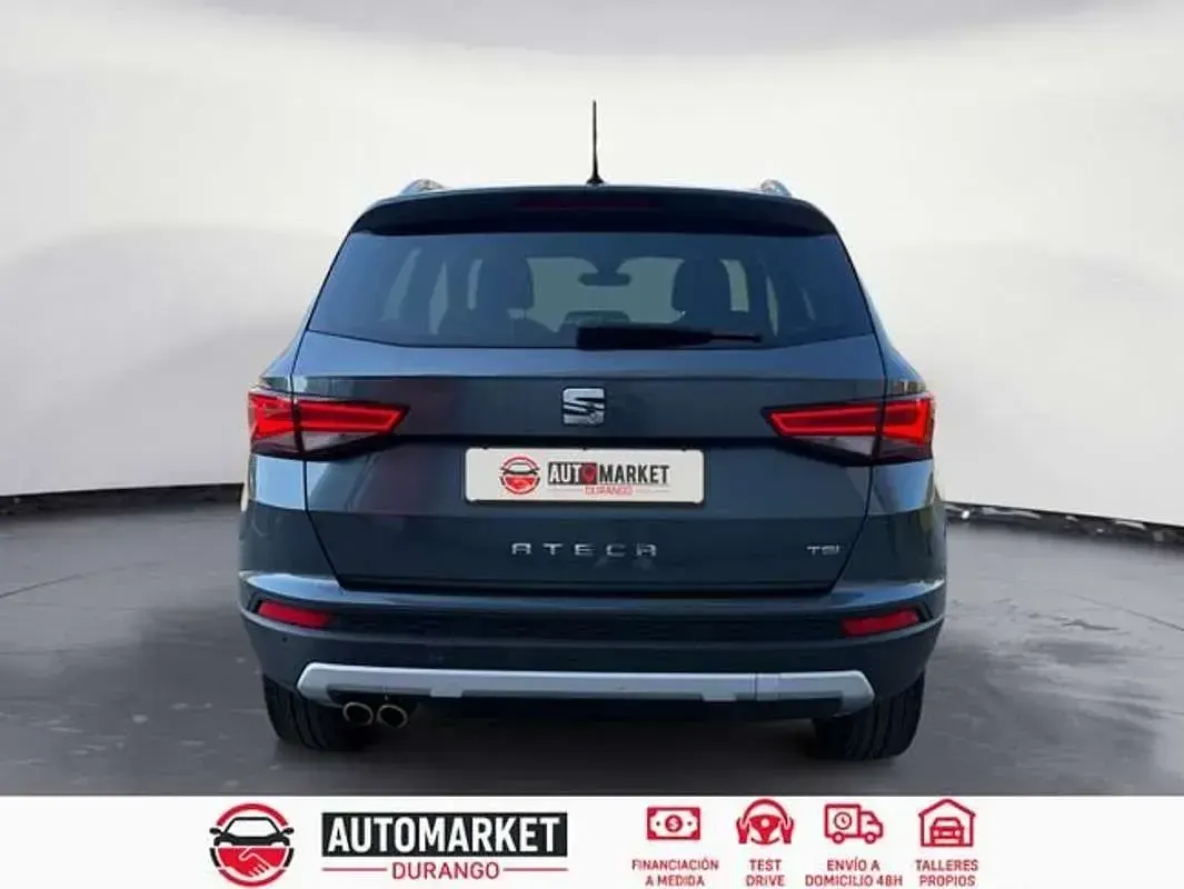 Usado Seat Ateca 150 CV (110 kW) 2017 Gris SUV