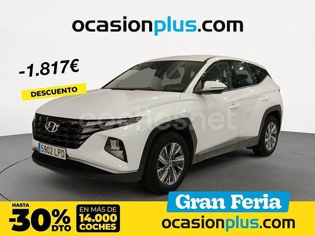 Blanco Usado 2021 Hyundai Tucson SUV | 19.990 € (Precio justo) - Imagen 1/4