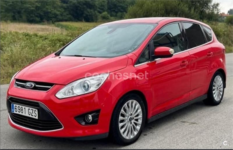 Usado Ford C-MAX Titanium 115 CV (84 kW) 2010 Rojo Monovolumen