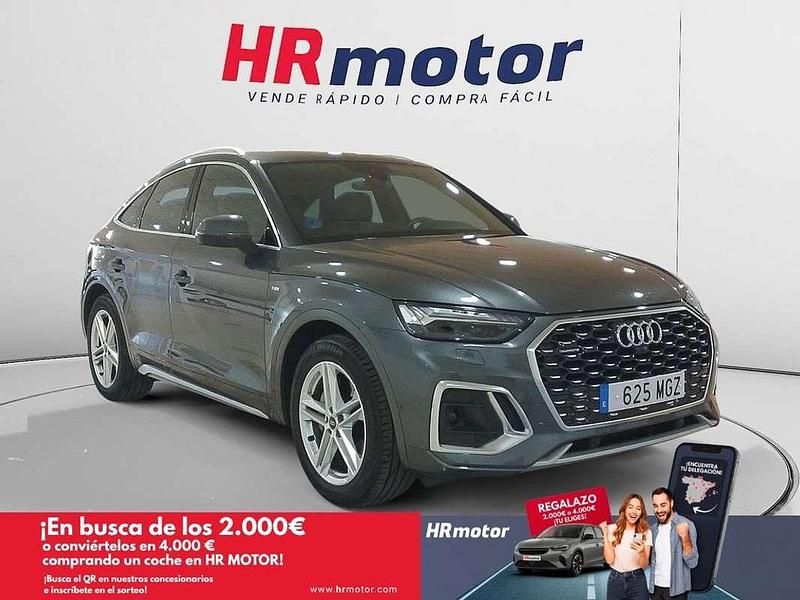 Gris Usado 2023 Audi Q5 Sportback S-Line SUV | 41.940 € - Imagen 1/4