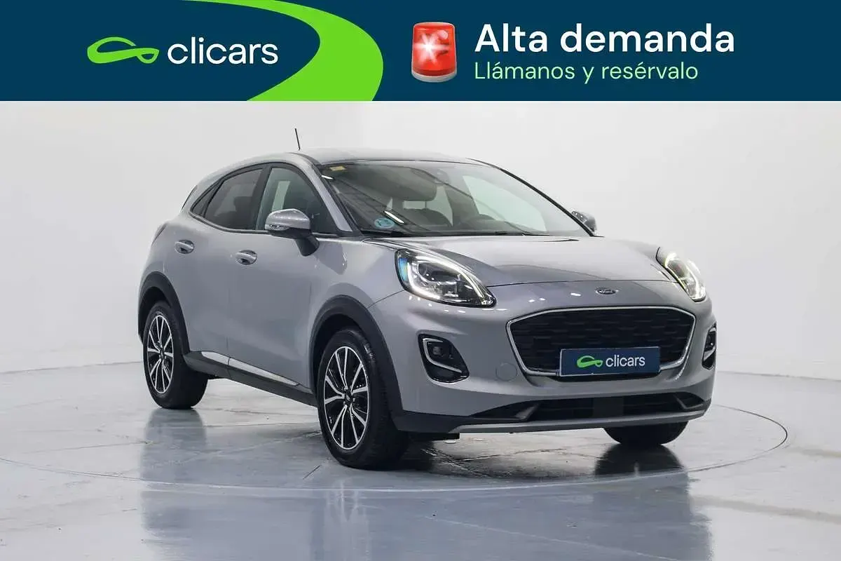 Usado Ford Puma Titanium 120 CV (88 kW) 2021 Gris SUV