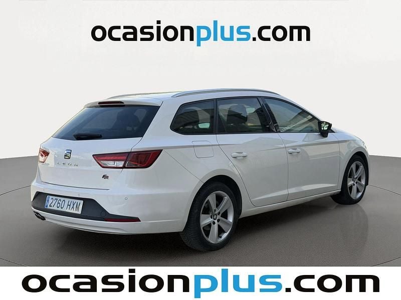 Usado Seat Leon FR 150 HP (110 kW) 2014 Branco Monovolume