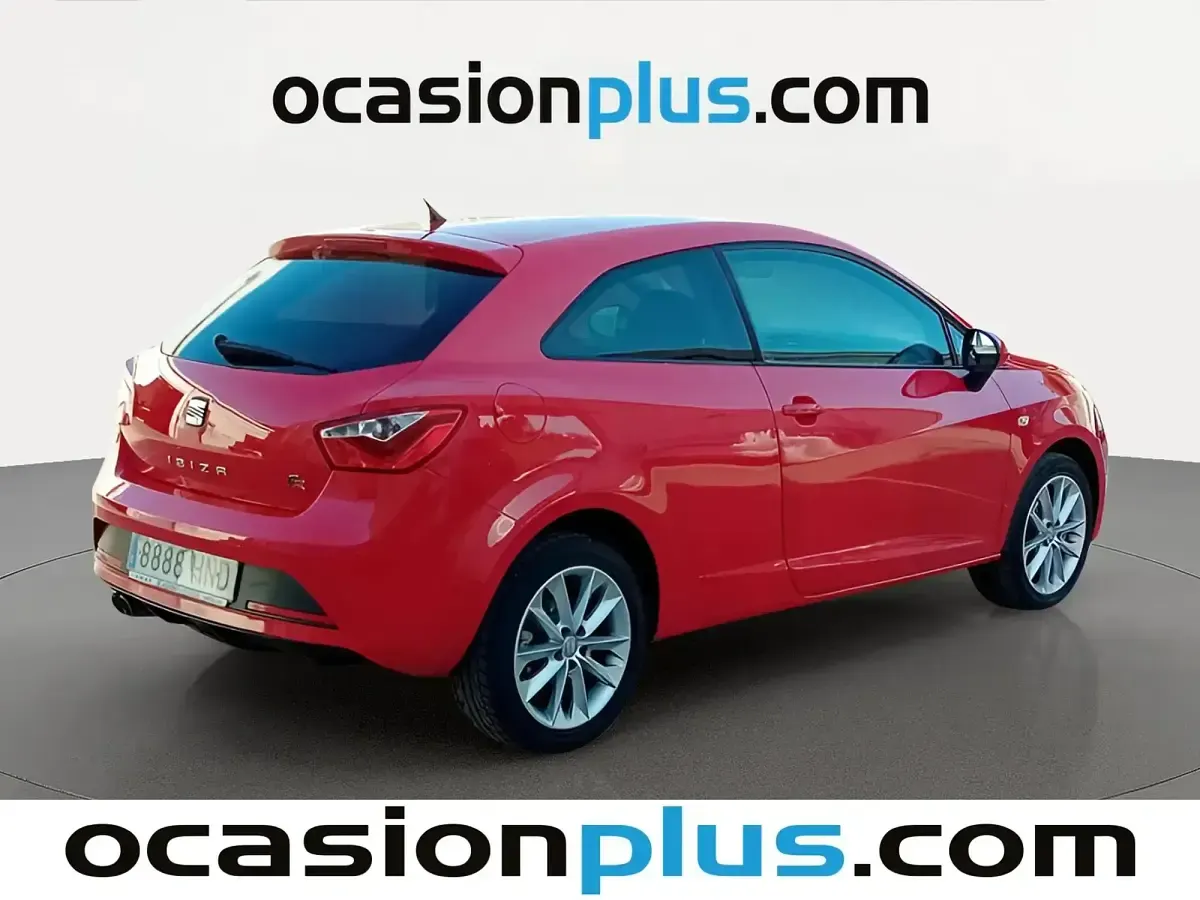 Usado Seat Ibiza FR 143 CV (105 kW) 2012 Rojo Utilitario