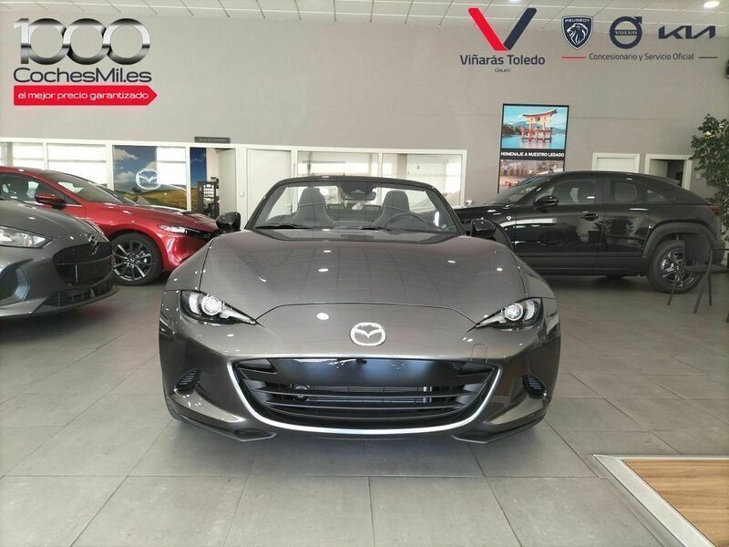 Nuevo Mazda MX5 Homura-Line 132 CV (97 kW) 2025 Gris / plata Descapotable