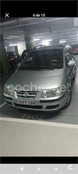 Verde Usado 2004 Hyundai Matrix GLS Monovolumen | 1200 € - Imagen 1/4
