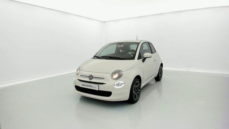 Blanco gelato Usado 2022 Fiat 500 Club Utilitario | 9530 € (Buen precio) - Imagen 1/4