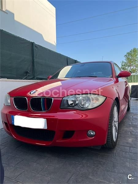 Rojo Usado 2008 BMW 118 Utilitario | 6200 € (Un poco caro) - Imagen 1/4