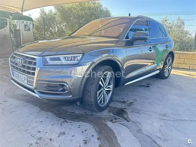 Usado Audi Q5 S-Line 190 CV (139 kW) 2017 Gris / plata SUV