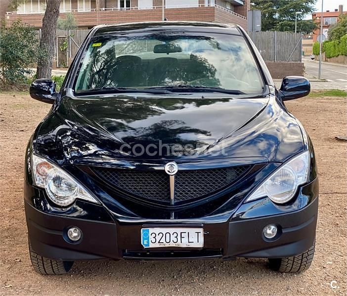 Usado Ssangyong (KGM) Actyon 141 CV (103 kW) 2007 Negro Pickup/Camioneta