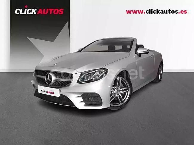 Usado Mercedes E220 194 CV (142 kW) 2019 Gris / plata Descapotable