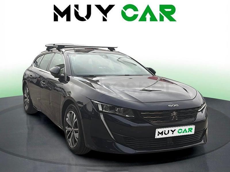 Usado Peugeot 508 SW Allure 181 CV (133 kW) 2020 Azul Familiar