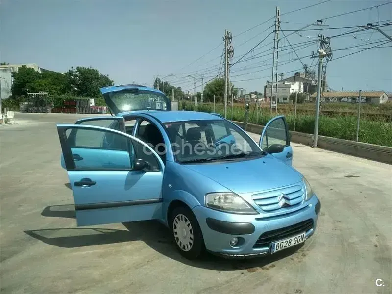 Usado Citroën C3 70 CV (51 kW) 2008 Azul Berlina