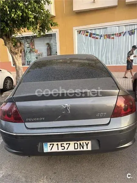 Usado Peugeot 407 Sport 110 CV (80 kW) 2005 Gris / plata Berlina
