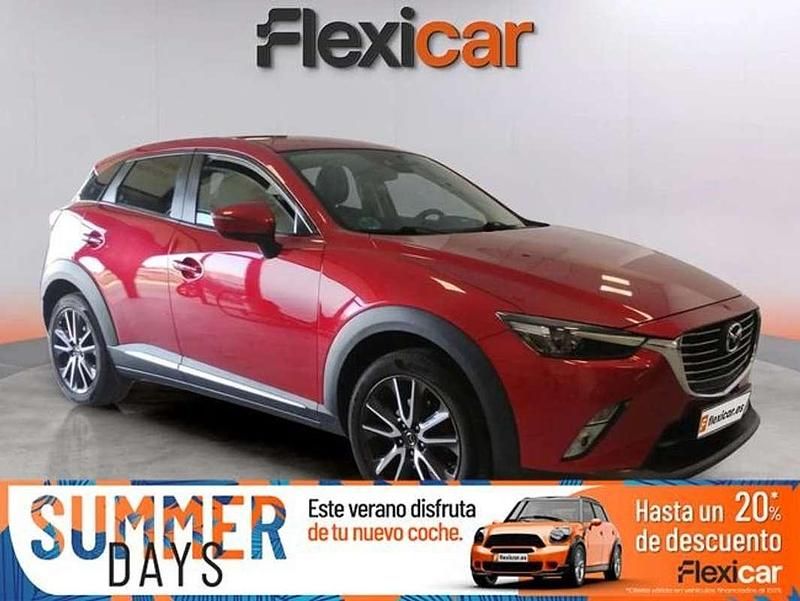 Rojo Usado 2017 Mazda CX-3 Luxury SUV | 12.990 € (Buen precio) - Imagen 1/4