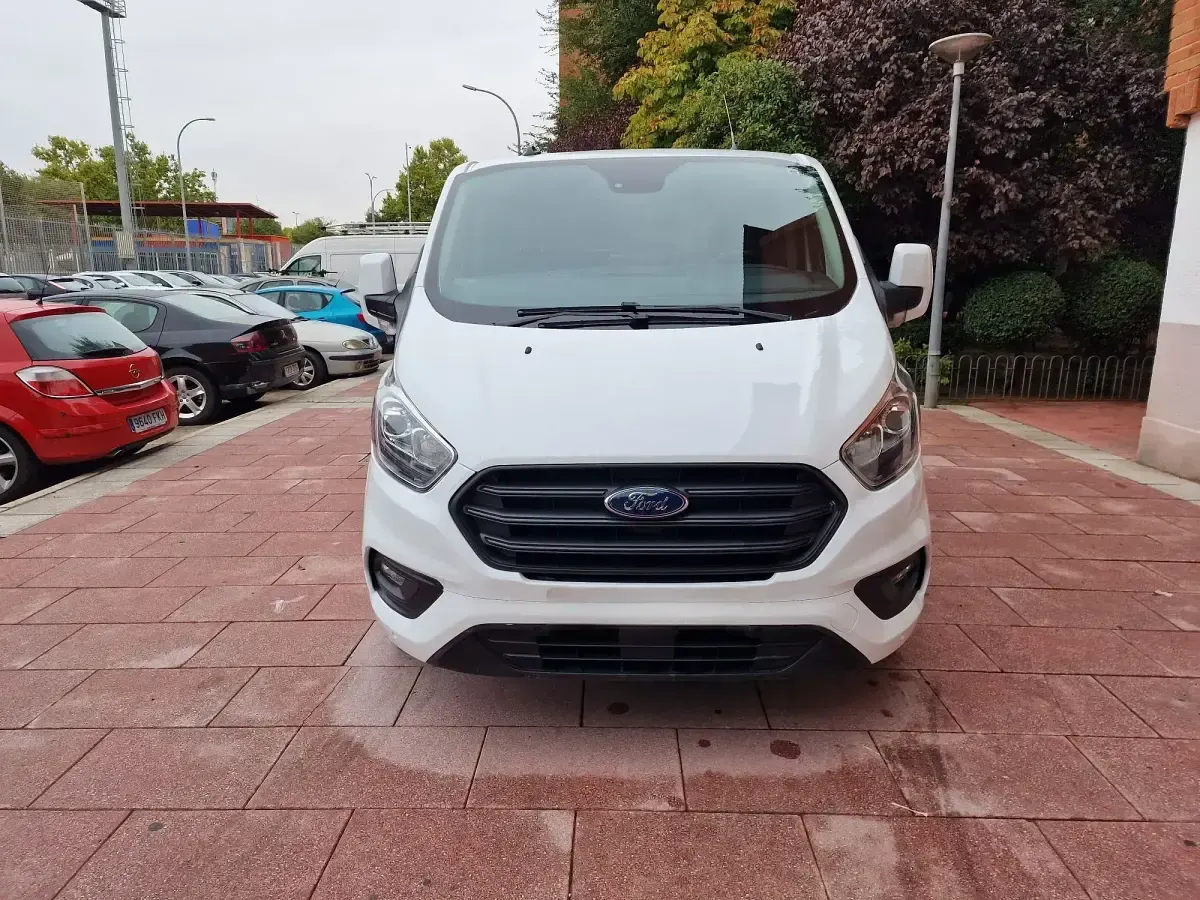 Brugt Ford Transit Custom Trend 130 HK (95 kW) 2019 Hvid Sedan