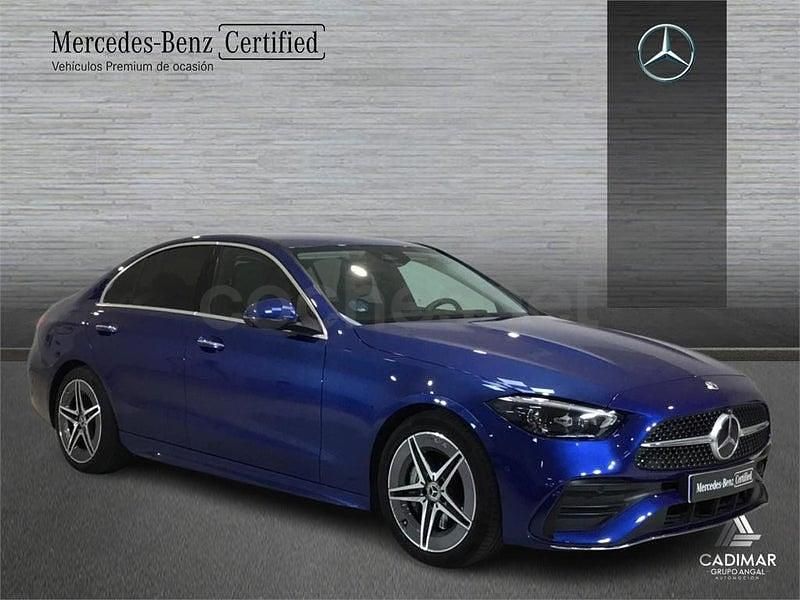 Usado Mercedes C220 200 CV (147 kW) 2022 Azul Berlina