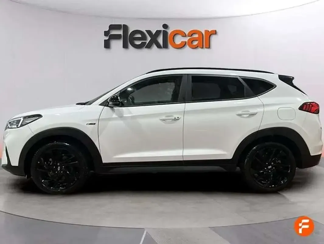 Usado Hyundai Tucson N Line 185 CV (136 kW) 2019 Negro SUV