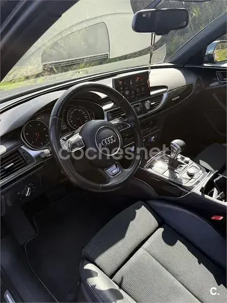 Usado Audi A6 S-Line 313 CV (230 kW) 2013 Gris / plata Familiar