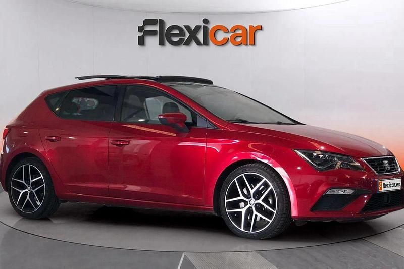 Granate Usado 2019 Seat Leon FR Berlina | 19.390 € (Un poco caro) - Imagen 1/4