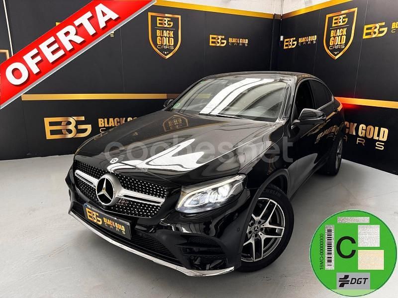 Negro Usado 2017 Mercedes GLC220 Coupe | 29.990 € (Buen precio) - Imagen 1/4