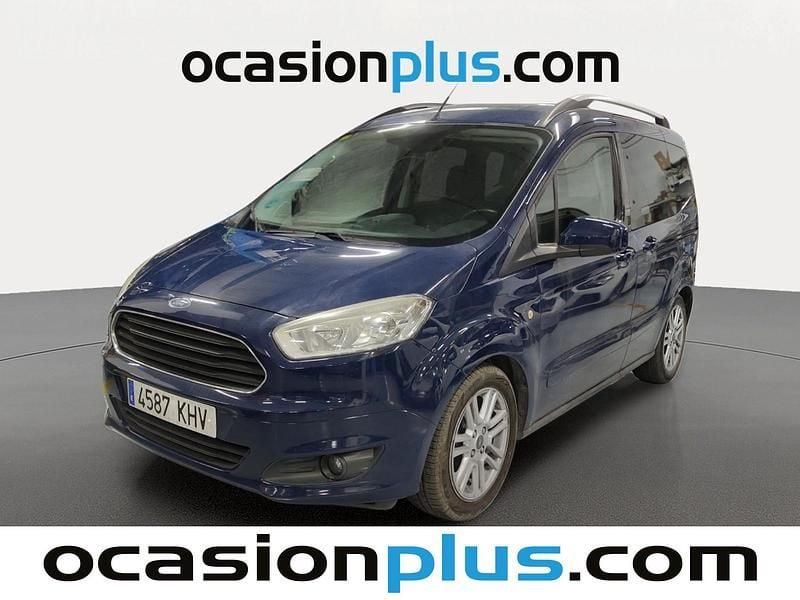 Azul Usado 2018 Ford Tourneo Courier Titanium Monovolumen | 10.355 € (Buen precio) - Imagen 1/4