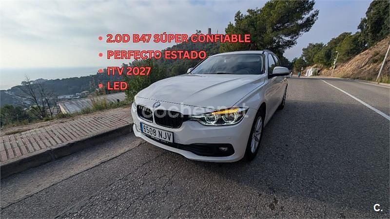 Blanco Usado 2017 BMW 318 Familiar | 12.399 € (Precio justo) - Imagen 1/4