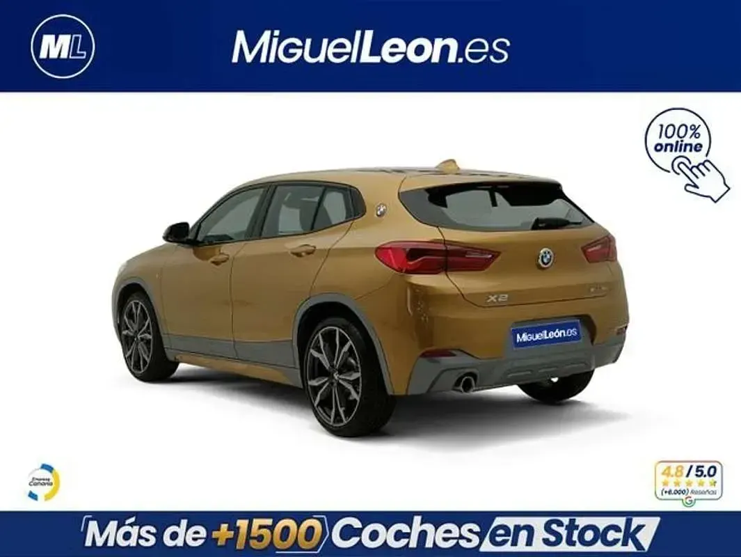 Usado BMW X2 Performance 140 CV (102 kW) 2020 Amarillo SUV