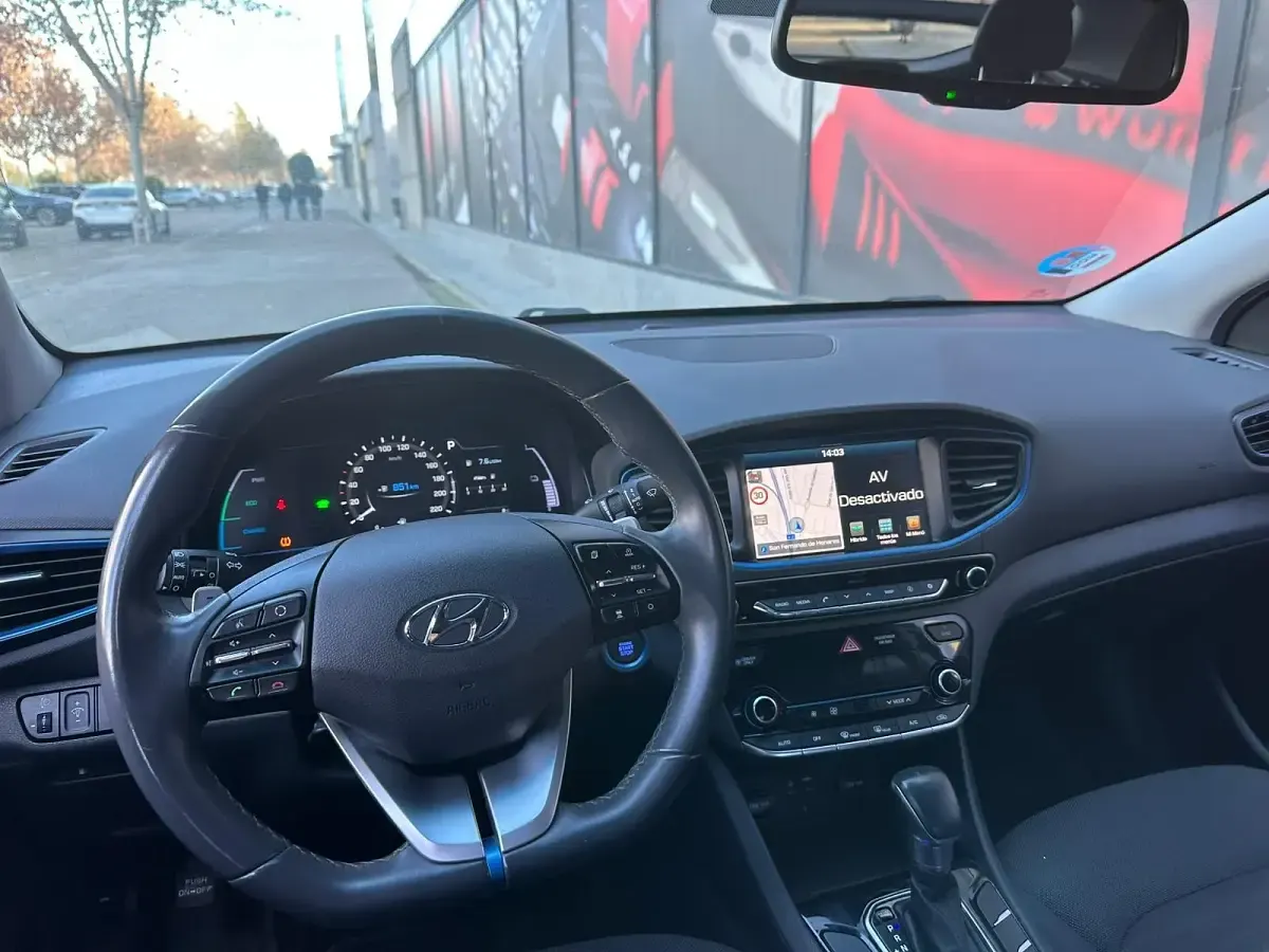 Usado Hyundai Ioniq 141 CV (103 kW) 2019 Negro Utilitario