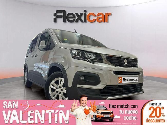 Gris Usado 2020 Peugeot Rifter Allure Monovolumen | 21.490 € (Precio justo) - Imagen 1/4