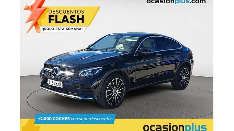 Negro Usado 2018 Mercedes GLC220 Coupe | 39.991 € (Precio justo) - Imagen 1/4