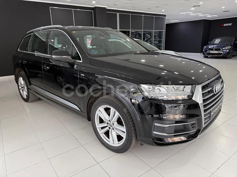 Negro Usado 2015 Audi Q7 Sport SUV | 28.490 € (Precio justo) - Imagen 1/4