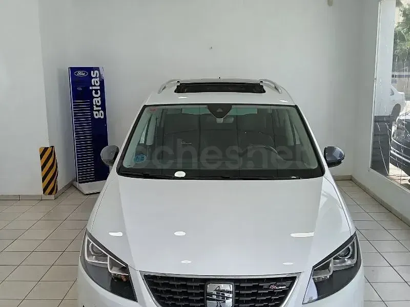 Usado Seat Alhambra XCELLENCE 177 CV (130 kW) 2020 Blanco Monovolumen