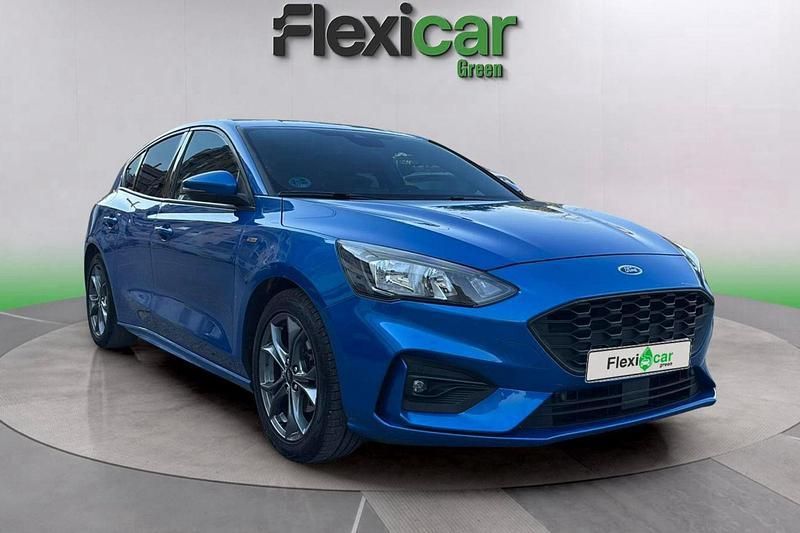 Azul Usado 2019 Ford Focus ST-Line Berlina | 14.990 € (Precio justo) - Imagen 1/4