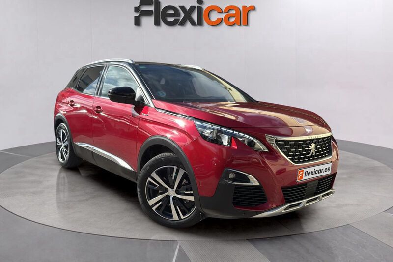 Rojo Usado 2019 Peugeot 3008 GT-line Berlina | 16.990 € (Precio justo) - Imagen 1/4