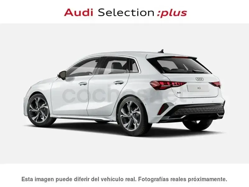 Usado Audi A3 S-Line 150 CV (110 kW) 2025 Blanco Berlina
