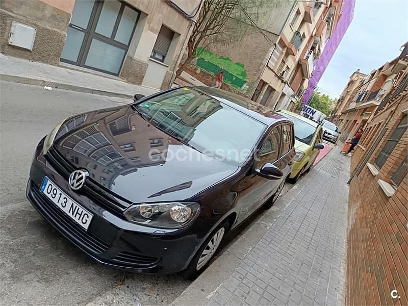 Negro Usado 2009 VW Golf VI Highline Berlina | 6250 € (Buen precio) - Imagen 1/4