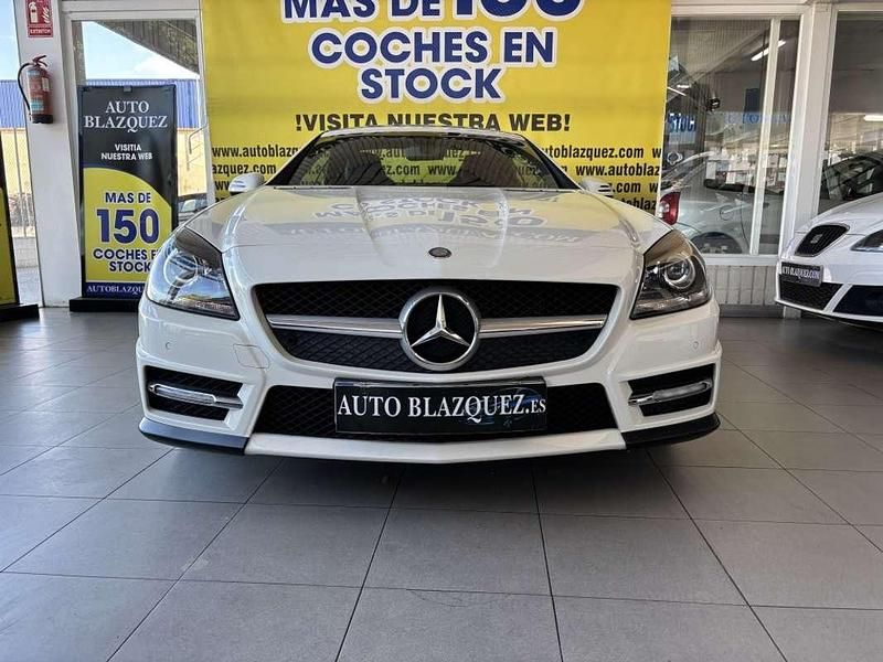 Usado Mercedes SLK250 204 CV (150 kW) 2012 Blanco Descapotable