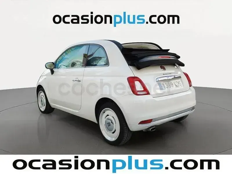 Usado Fiat 500C 69 CV (50 kW) 2017 Blanco Descapotable