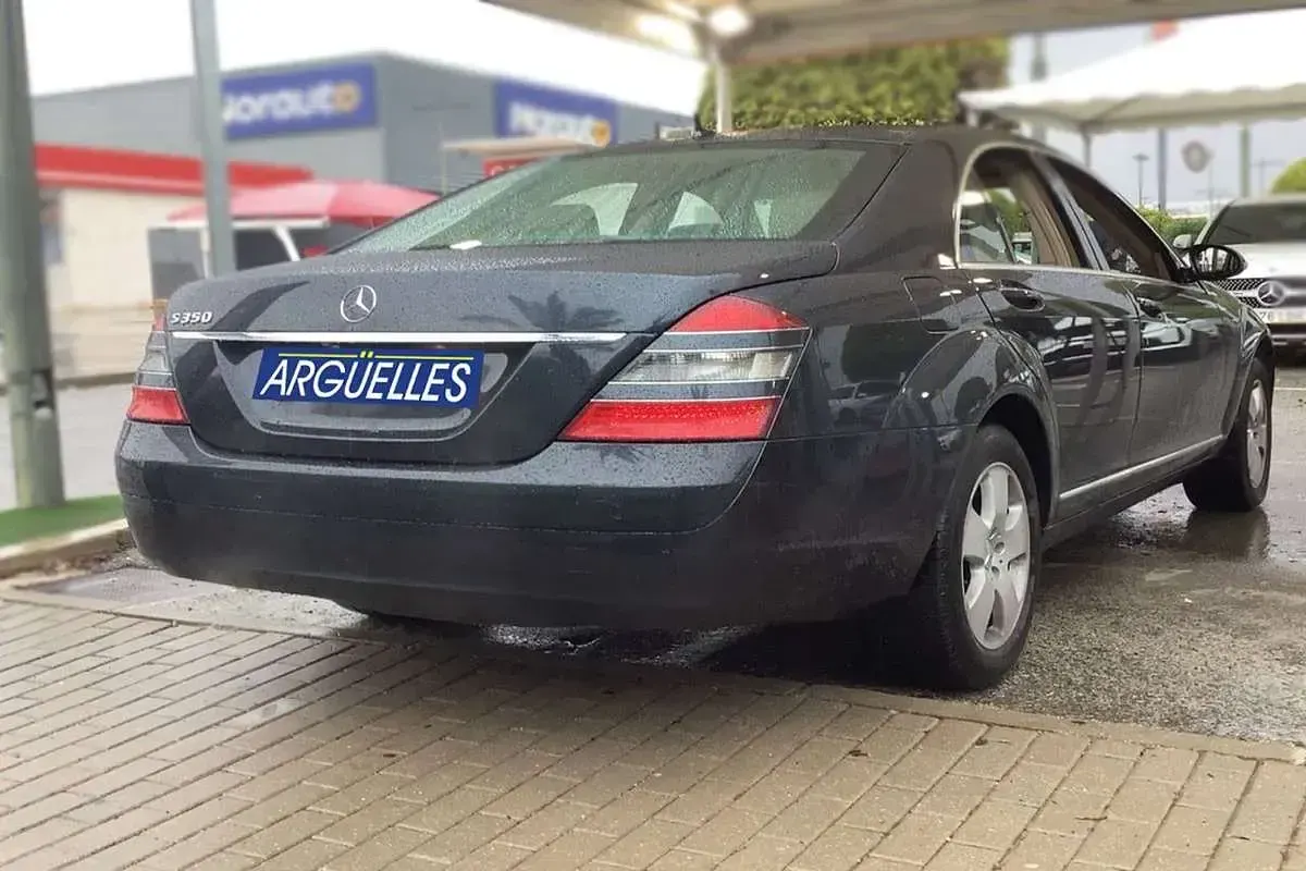 Usado Mercedes S350 272 CV (200 kW) 2007 Negro Berlina