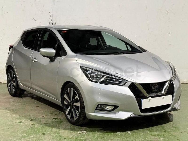 Usado Nissan Micra N-Connecta 117 CV (86 kW) 2019 Gris / plata Utilitario